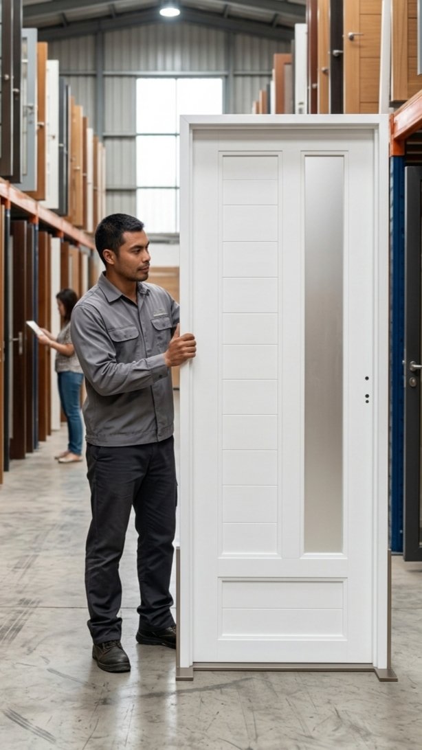Pintu PVC - Vertika Minimalis - Gambar 2