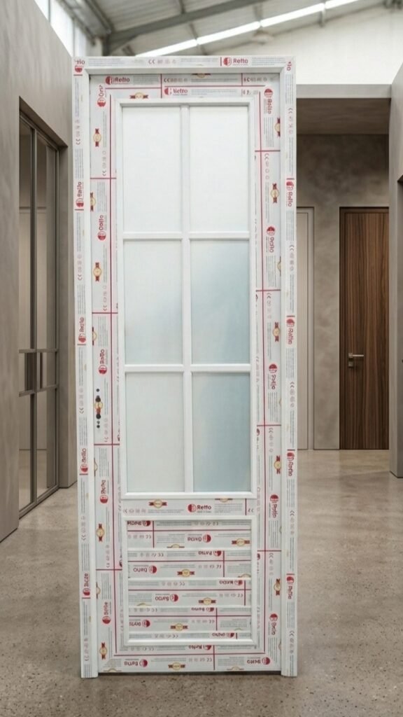 Pintu UPVC Ventro 6-Panel
